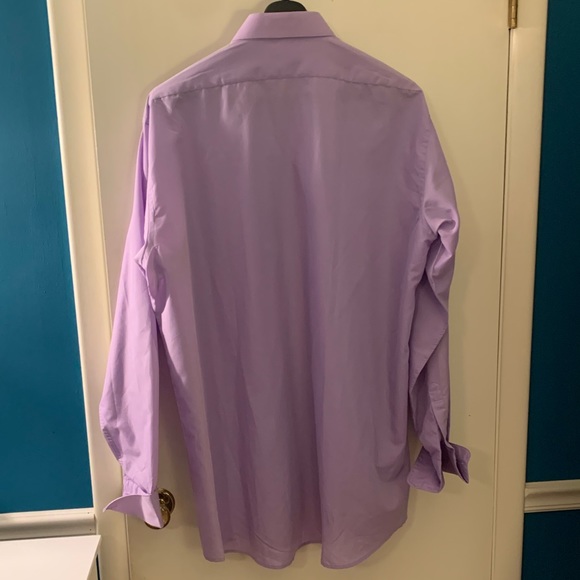 Stacy Adams purple dress shirt - Picture 3 of 5